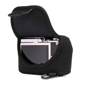 Megagear MG383 Nikon 1 J5 Neopren Siyah Kamera Kılıfı