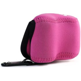Megagear MG386 Nikon 1 J5 Neopren Pembe Kamera Kılıfı