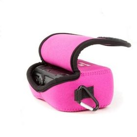 Megagear MG422 Canon Powershot G7 X Neopren Pembe Kamera Kılıfı
