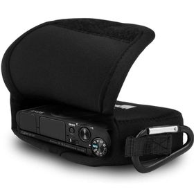 Megagear MG608 Sony Cyber-Shot DSC-HX80 Neopren Siyah Kamera Kılıfı