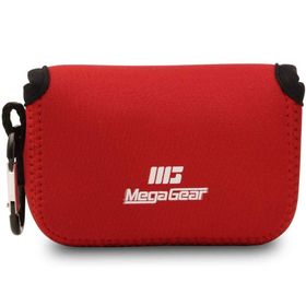 Megagear MG612 Sony Cyber-Shot DSC-HX80 Neopren Kırmızı Kamera Kılıfı