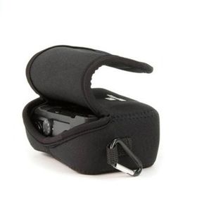 Megagear MG613 Canon Powershot SX720 HS Neopren Siyah Kamera Kılıfı