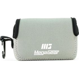 Megagear MG615 Canon Powershot SX720 HS Neopren Gri Kamera Kılıfı