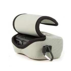 Megagear MG615 Canon Powershot SX720 HS Neopren Gri Kamera Kılıfı