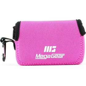 Megagear MG616 Canon Powershot SX720 HS Neopren Pembe Kamera Kılıfı