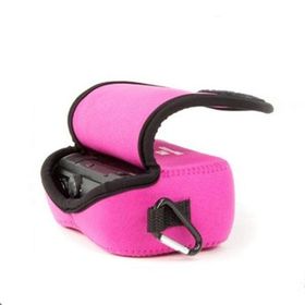 Megagear MG616 Canon Powershot SX720 HS Neopren Pembe Kamera Kılıfı