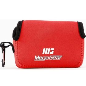 Megagear MG617 Canon Powershot SX720 HS Neopren Kırmızı Kamera Kılıfı