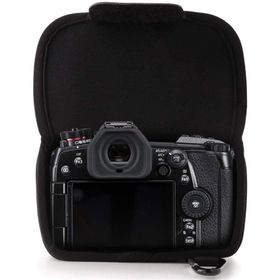 Megagear MG656 Panasonic Lumix DMC-GX8 Neopren Siyah Kamera Kılıfı