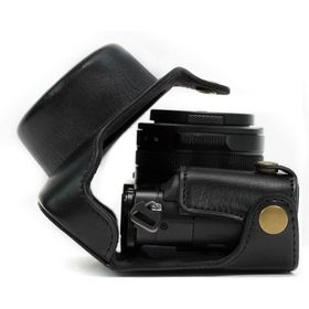 Megagear MG661 Panasonic Lumix DMC-LX100 Deri Kamera Çantası