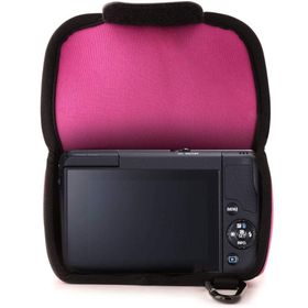 Megagear MG674 Canon Eos M10 Neopren Pembe Kamera Kılıfı