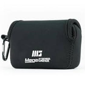 Megagear MG682 Canon Powershot G5 X Neopren Siyah Kamera Kılıfı