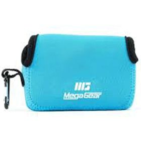 Megagear MG683 Canon Powershot G5 X Neopren Mavi Kamera Kılıfı