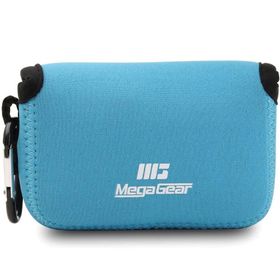 Megagear MG717 Panasonic Lumix DC-ZS70 Neopren Mavi Kamera Kılıfı