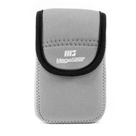 Megagear MG775 Nikon Coolpix S7000 Neopren Gri Kamera Kılıfı
