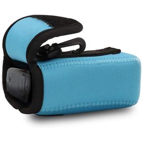 Megagear MG776 Nikon Coolpix S7000 Neopren Mavi Kamera Kılıfı