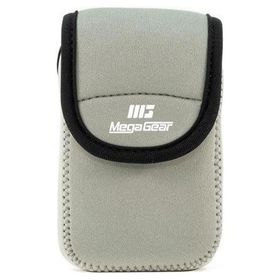 Megagear MG795 Olympus Tough Tg-5 Neopren Gri Kamera Kılıfı