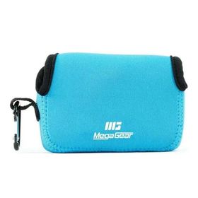 Megagear MG806 Fujifilm Finepix XP130 Neopren Mavi Kamera Kılıfı