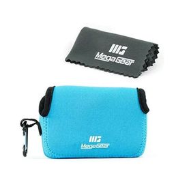 Megagear MG806 Fujifilm Finepix XP130 Neopren Mavi Kamera Kılıfı