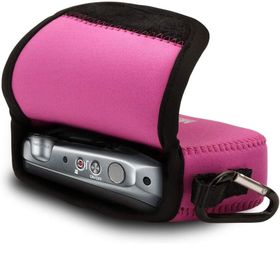 Megagear MG807 Fujifilm Finepix XP130 Neopren Pembe Kamera Kılıfı