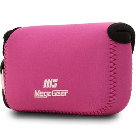 Megagear MG817 Canon Powershot SX620 HS Neopren Pembe Kamera Kılıfı