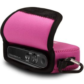 Megagear MG817 Canon Powershot SX620 HS Neopren Pembe Kamera Kılıfı
