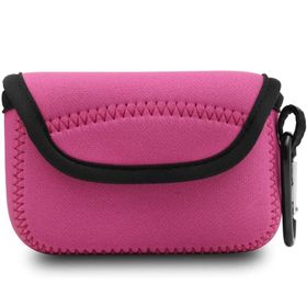 Megagear MG817 Canon Powershot SX620 HS Neopren Pembe Kamera Kılıfı
