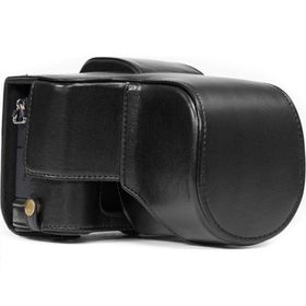 Megagear MG892 Panasonic Lumix DMC-G85 Deri Kamera Çantası