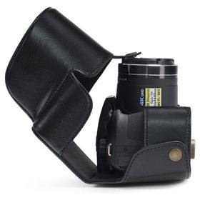 Megagear MG920 Nikon Coolpix B700 Deri Kamera Çantası