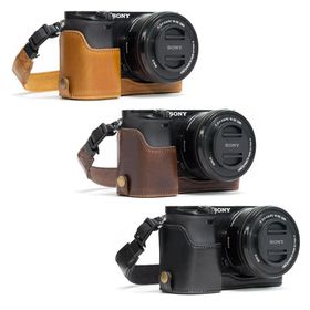 Megagear MG960 Sony Alpha A6300-A6000 Deri Kamera Çantası