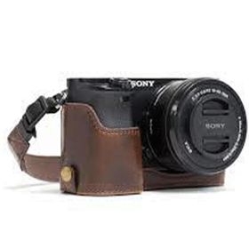 Megagear MG960 Sony Alpha A6300-A6000 Deri Kamera Çantası