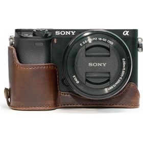Megagear MG961 Sony Alpha A6300-A6000 Deri Kamera Çantası