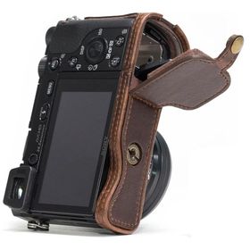 Megagear MG961 Sony Alpha A6300-A6000 Deri Kamera Çantası