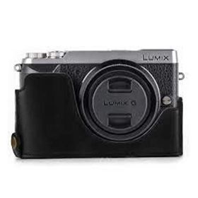 Megagear MG972 Panasonic Lumix DMC-GX85-GX80 Deri Kamera Çantası