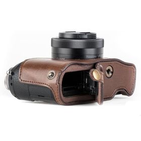 Megagear MG973 Panasonic Lumix DMC-GX85-GX80 Deri Kamera Çantası
