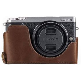 Megagear MG973 Panasonic Lumix DMC-GX85-GX80 Deri Kamera Çantası