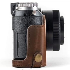 Megagear MG973 Panasonic Lumix DMC-GX85-GX80 Deri Kamera Çantası