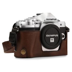 Megagear MG993 Olympus OM-D E-M10 Mark II E-M10 Deri Kamera Çantası
