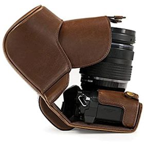 Megagear MG993 Olympus OM-D E-M10 Mark II E-M10 Deri Kamera Çantası