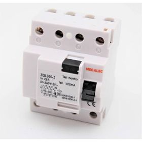 Megalec ZGL360-I 4P 32A 30 mA 3P+N Kaçak Akım Koruma Rölesi