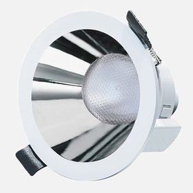 Megaled Reflexo Downlight 8W Beyaz Krom GU10 Tekli Sıva Altı Gömme Led Spot