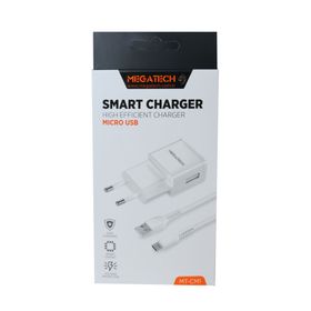 Megatech MT-CM2 2 In 1 2.2A Ev Şarj Micro Kafa Hızlı Şarj