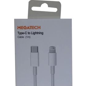 Megatech MT-D3L-T 1 m USB Type-C to Lightning Şarj ve Data Kablosu