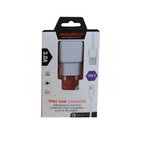 Megatech ŞRJE046 CC01 2200Ma Micro Şarj Aleti