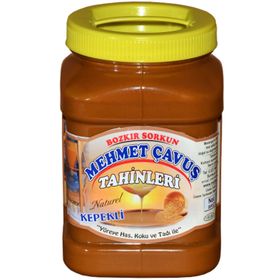 Mehmet Çavuş Plastik Kutu 1 kg Kepekli Bozkır Tahini