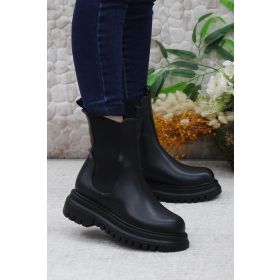Mehmet Mete 351028 Siyah Fashion Astar Kadın Bot