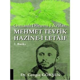 Mehmet Tevfik Hazine-i Letaif Cengiz Gökşen