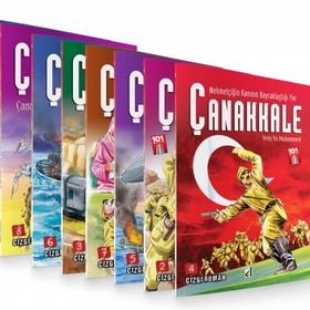 Mehmetçiğin Kanının Bayraklaştığı Yer Çanakkale - 8 Kitap Takım - Kolektif