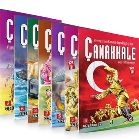 Mehmetçiğin Kanının Bayraklaştığı Yer Çanakkale - 8 Kitap Takım - Kolektif
