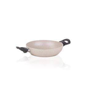 Mehtap 22 cm Kahverengi Granit Sahan Tava