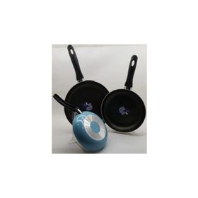 Mehtap 3'lü Turkuaz 18+22+26 cm Teflon Tava Seti